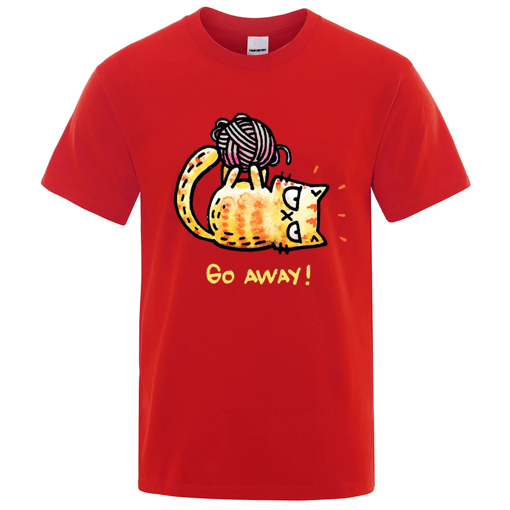 Angry Cat Go Away T-Shirt