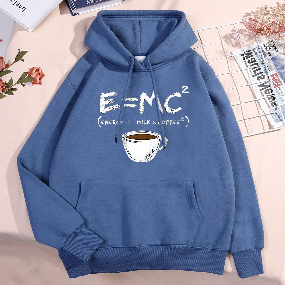 E=MC2 Coffee Formula Hoodie