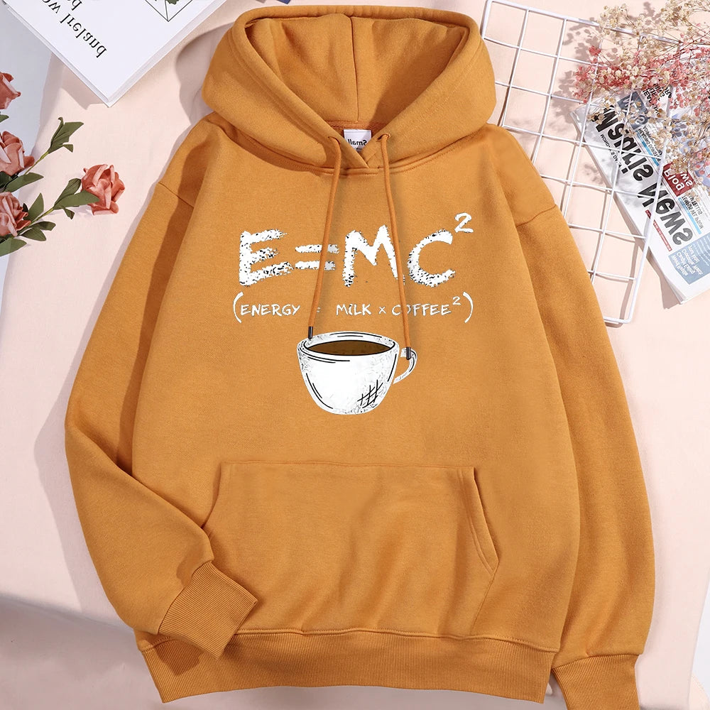 E=MC2 Coffee Formula Hoodie