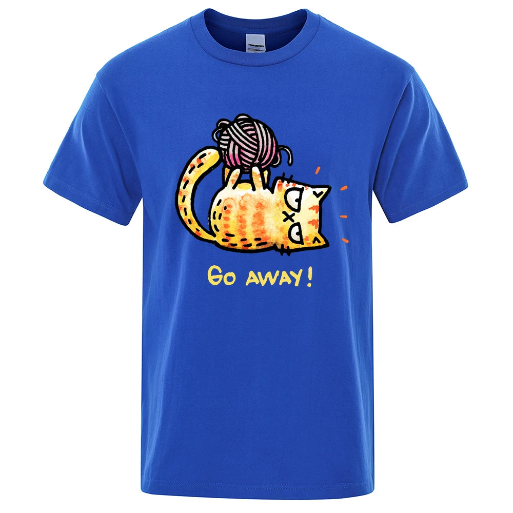 Angry Cat Go Away T-Shirt