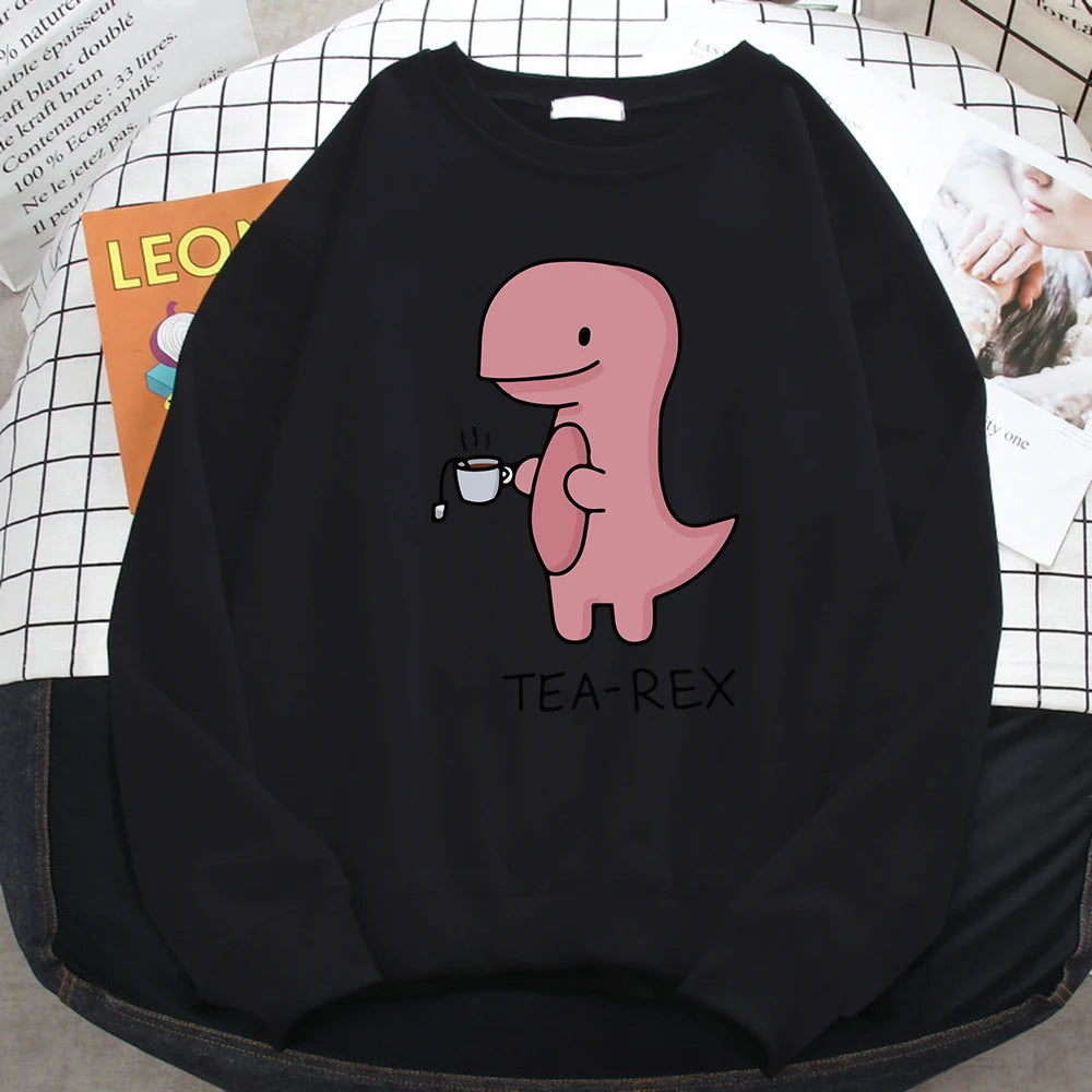 Dinosaur Tea-Rex Sweatshirt