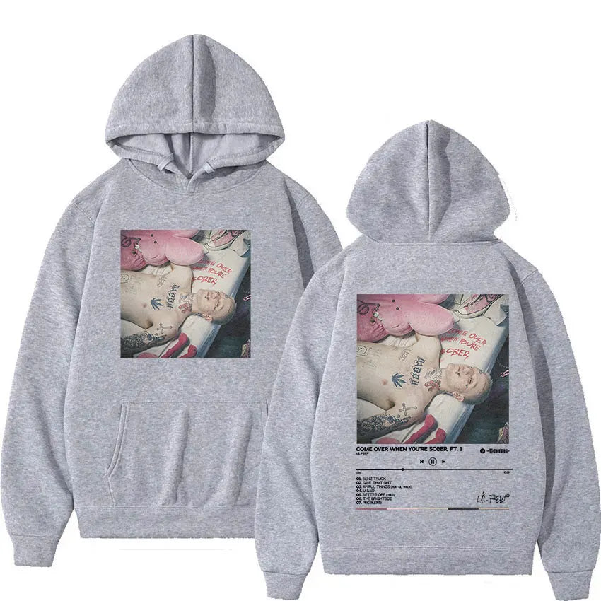 Lil Peep Come Over When You're Sober Hoodie