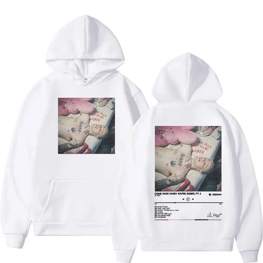 Lil Peep Come Over When You're Sober Hoodie