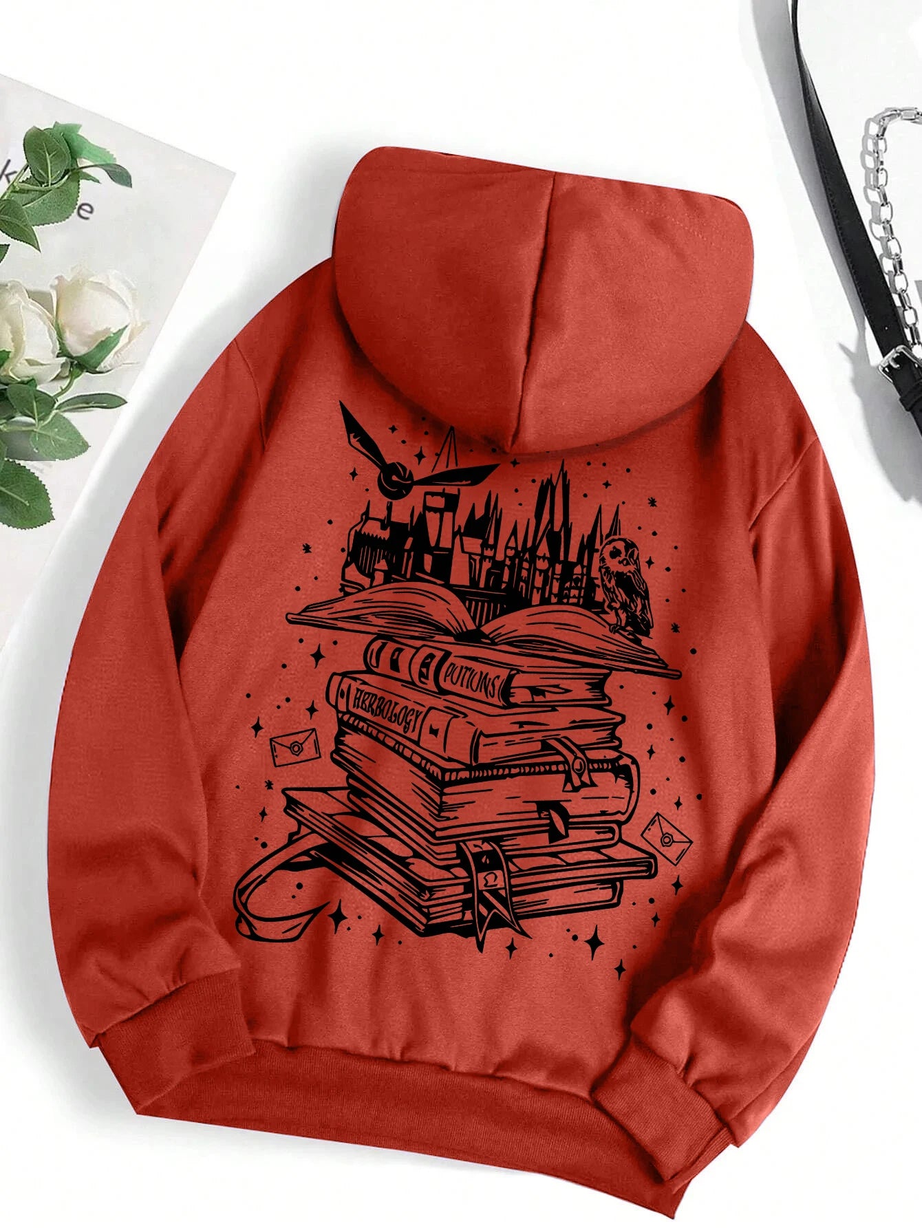 Harry Potter Hogwarts Castle Book Hoodie