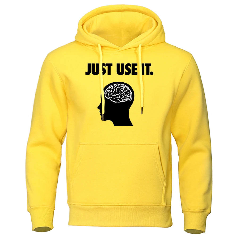 Just Use It - Brain Hoodie