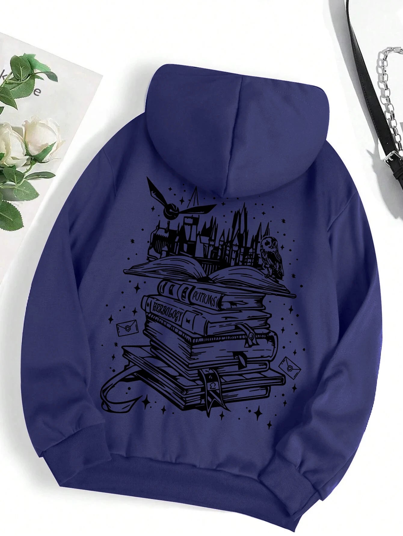 Harry Potter Hogwarts Castle Book Hoodie