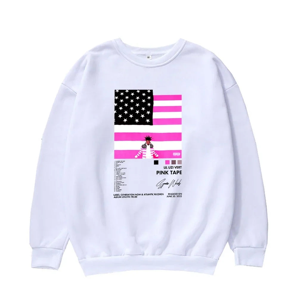 Lil Uzi Vert Pink Tape Sweatshirt