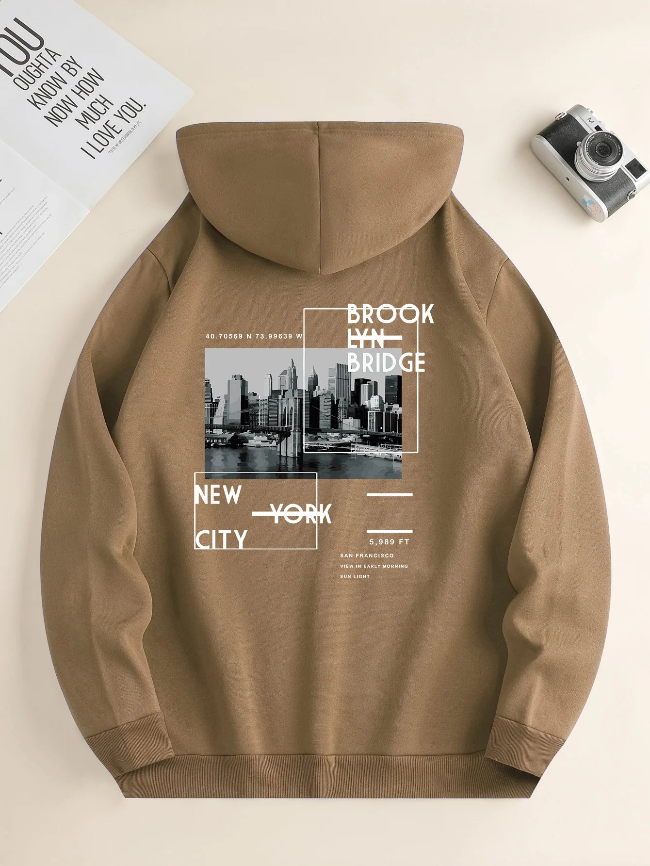 Brooklyn Bridge New York City Hoodie