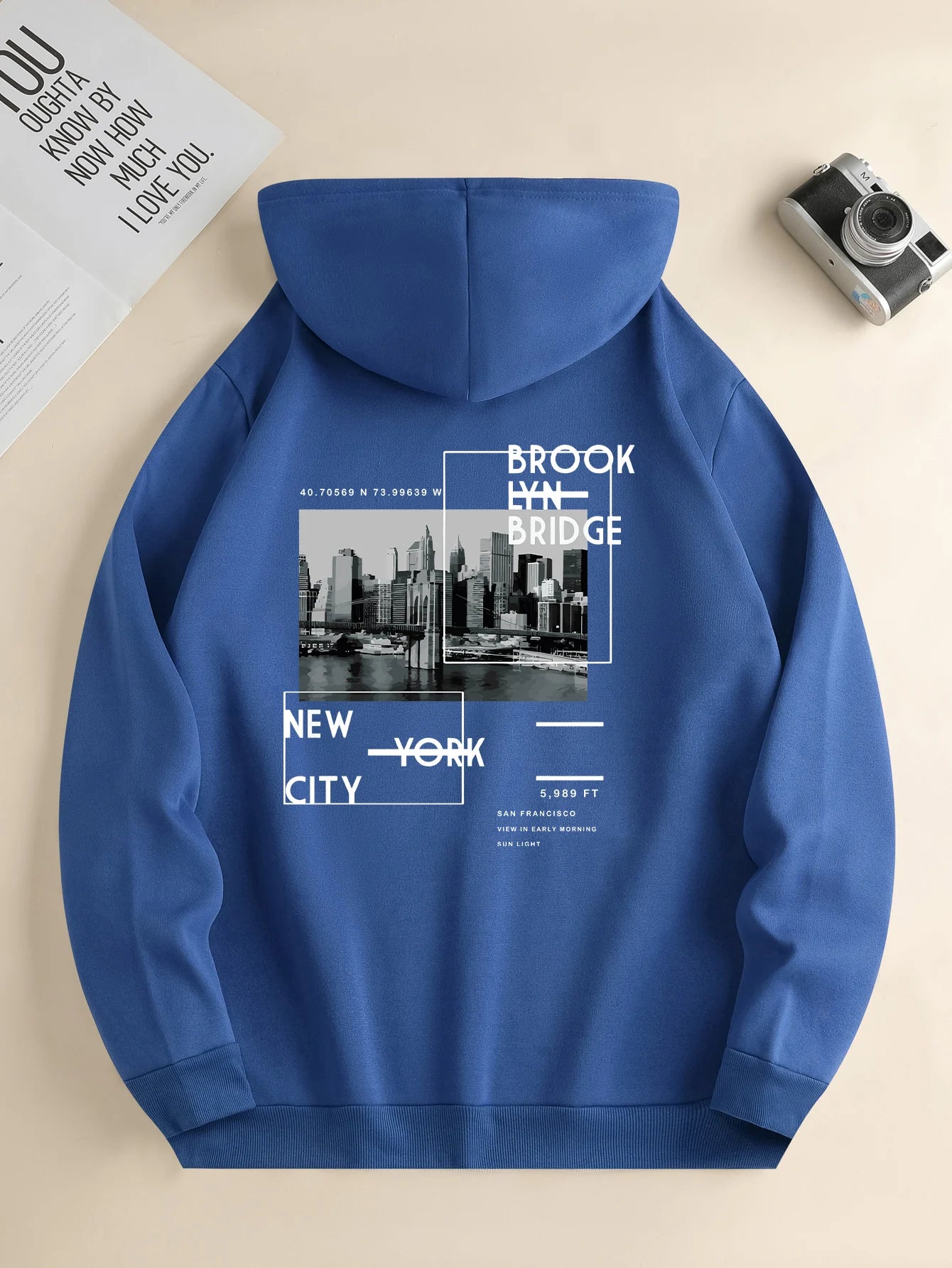 Brooklyn Bridge New York City Hoodie