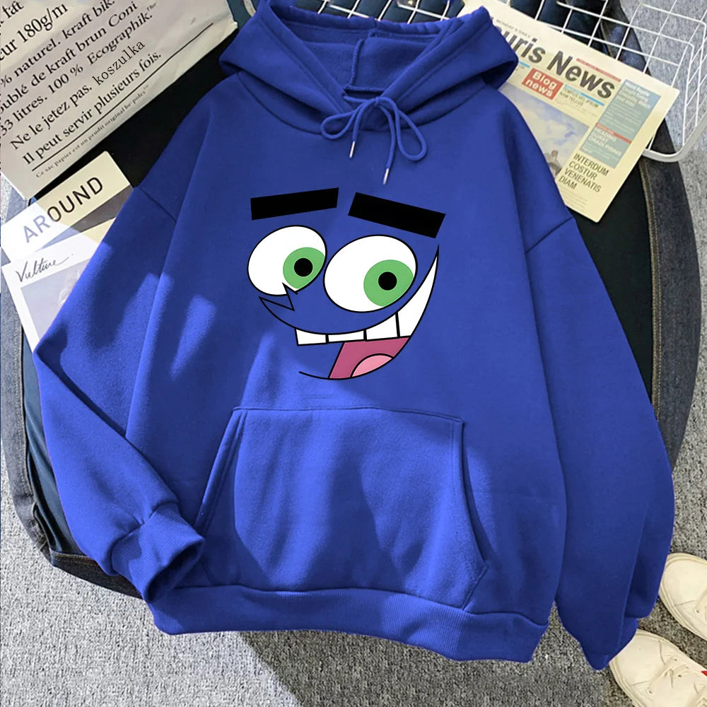 Cartoon Face Hoodie