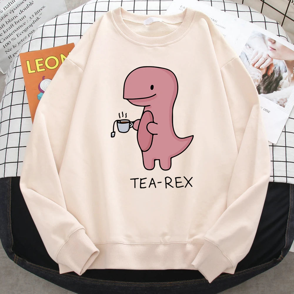 Dinosaur Tea-Rex Sweatshirt