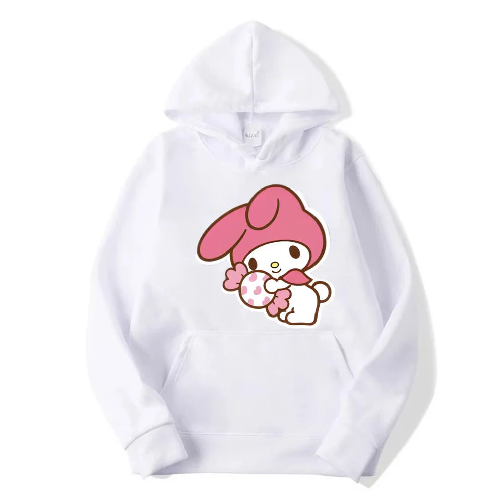 My Melody And Kuromi Cartoon Hoodie