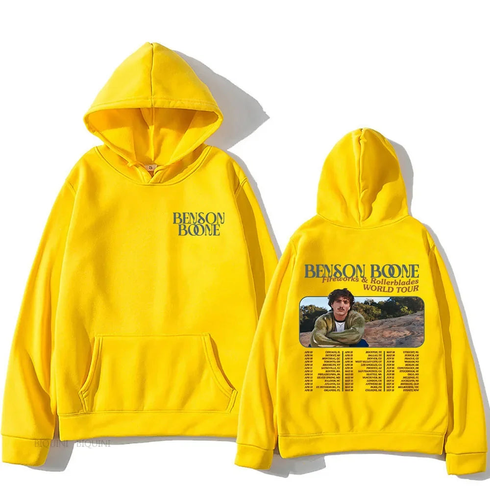 Fireworks & Rollerblades Benson Boone Hoodie