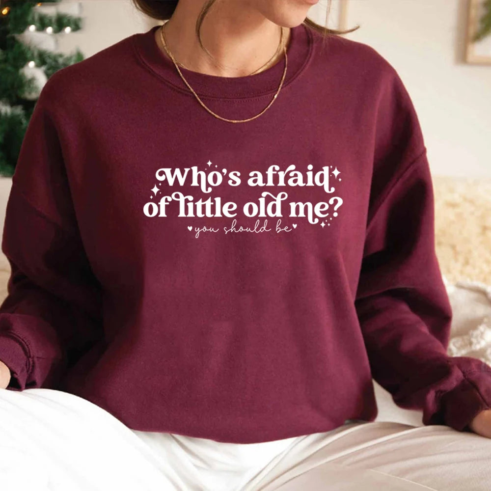 Taylor Swift Who's Afraid Of Little Old Me Sweatshirt