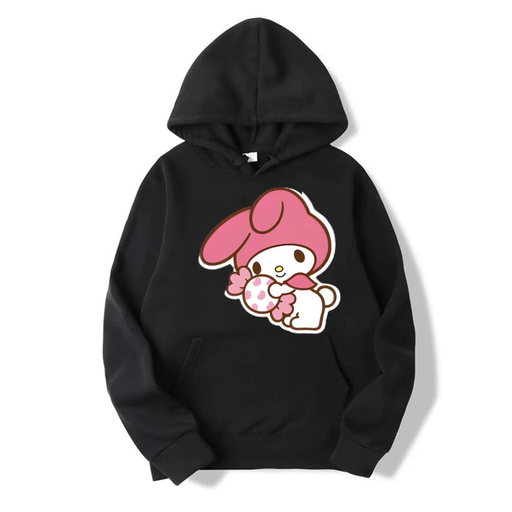 My Melody And Kuromi Cartoon Hoodie