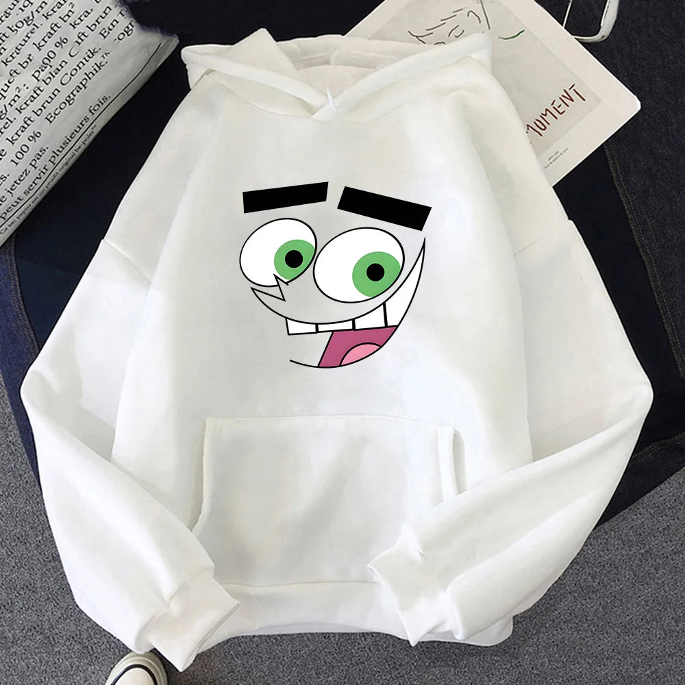 Cartoon Face Hoodie