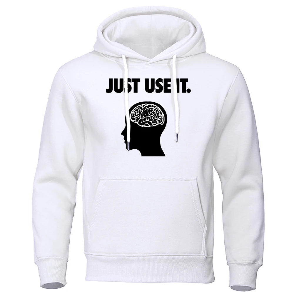 Just Use It - Brain Hoodie