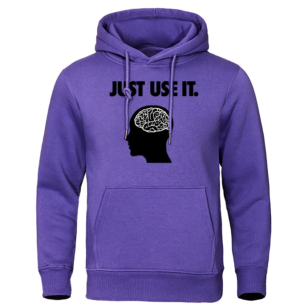 Just Use It - Brain Hoodie