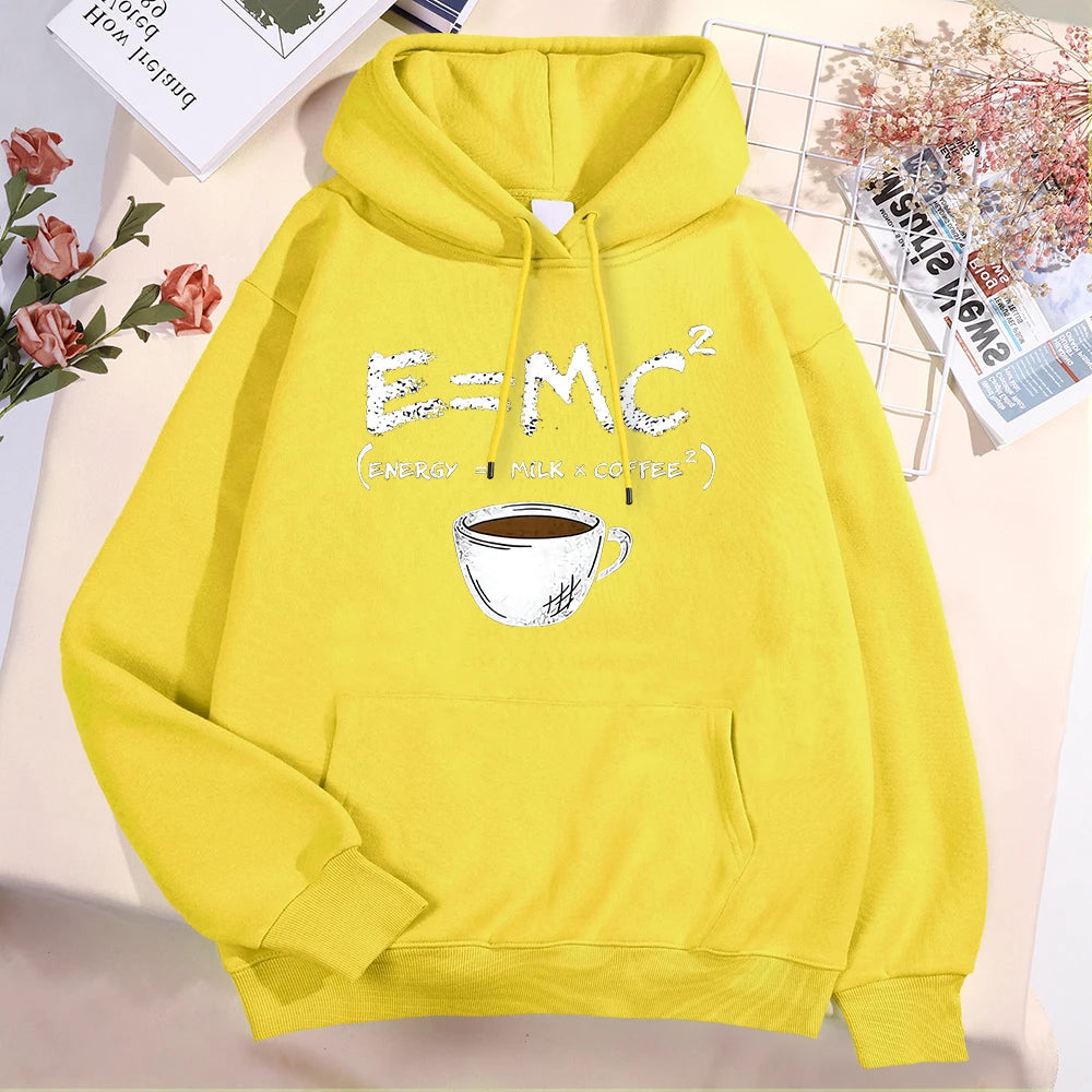 E=MC2 Coffee Formula Hoodie