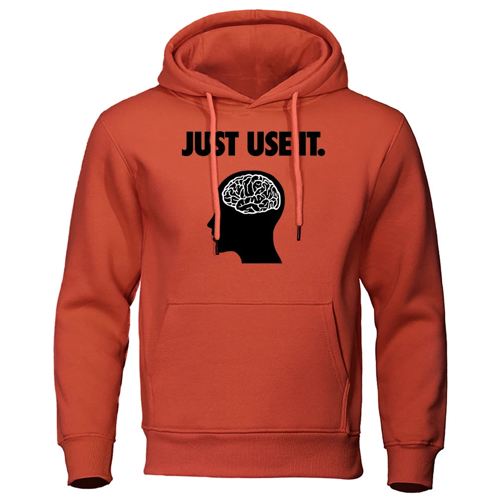 Just Use It - Brain Hoodie