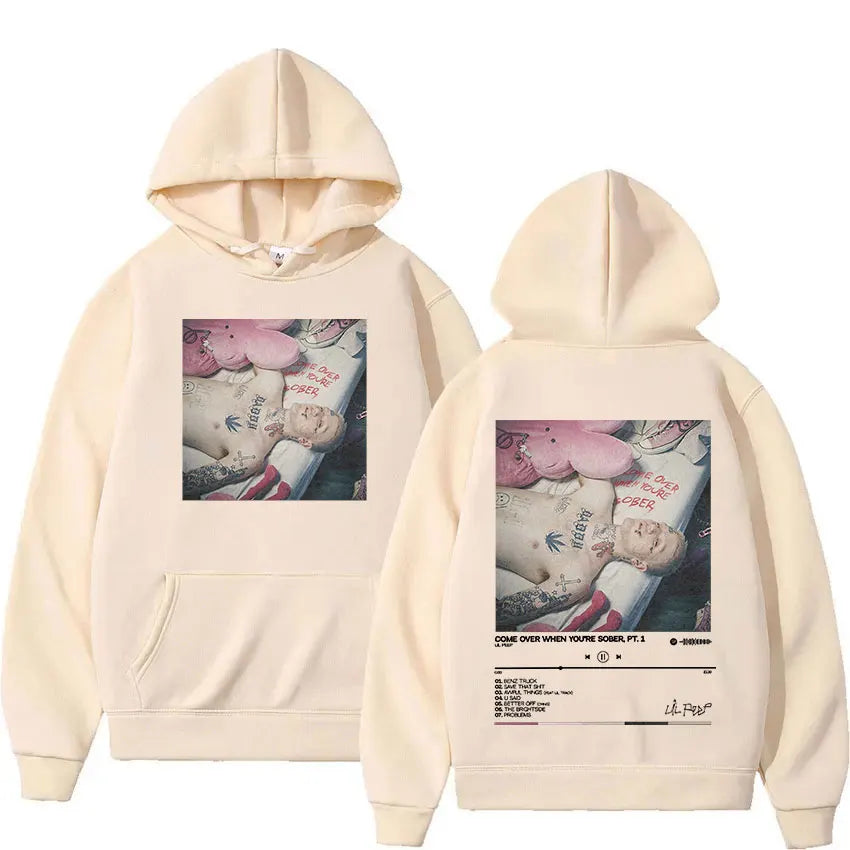 Lil Peep Come Over When You're Sober Hoodie