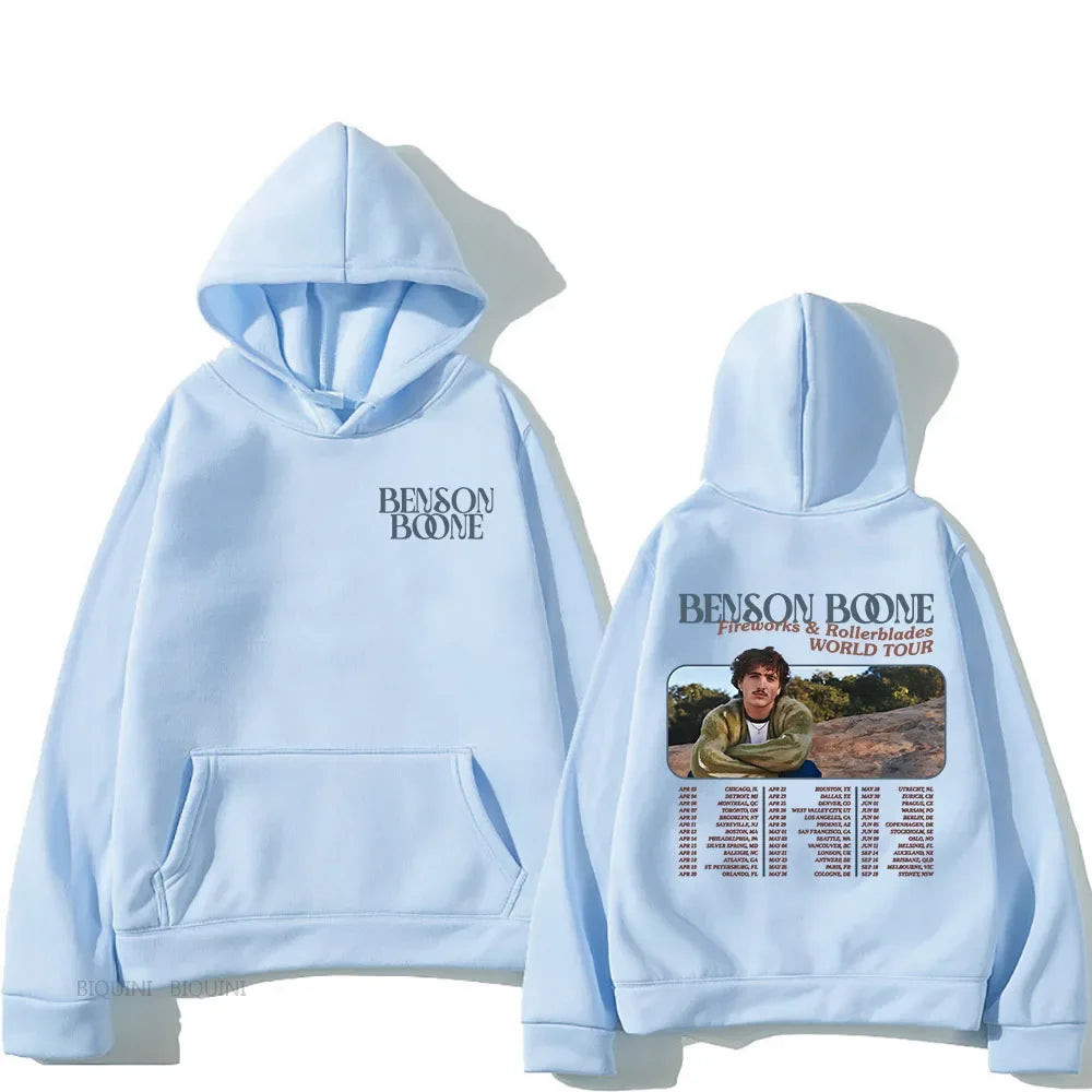 Fireworks & Rollerblades Benson Boone Hoodie