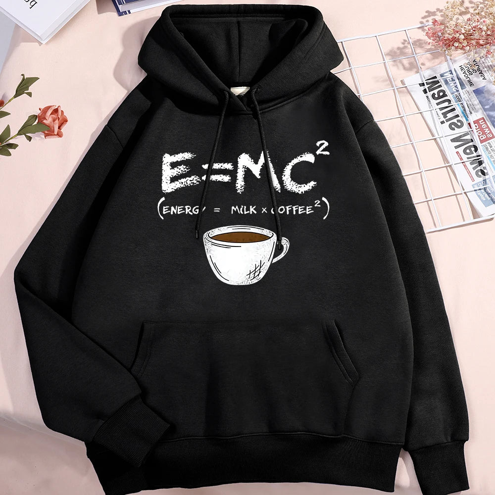 E=MC2 Coffee Formula Hoodie