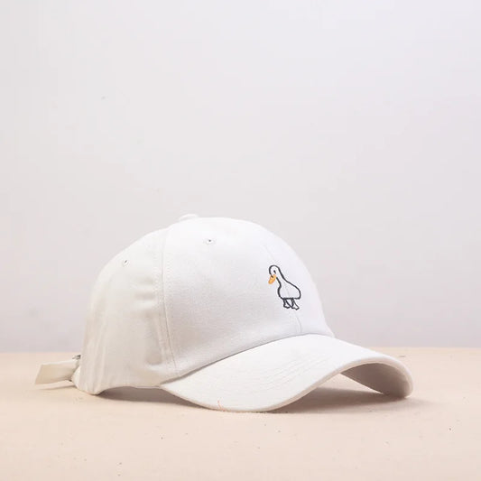 Duck Embroidered Baseball Cap