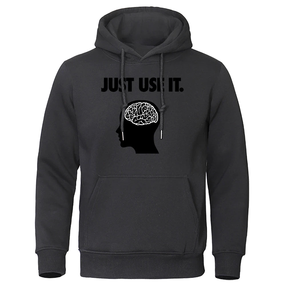 Just Use It - Brain Hoodie