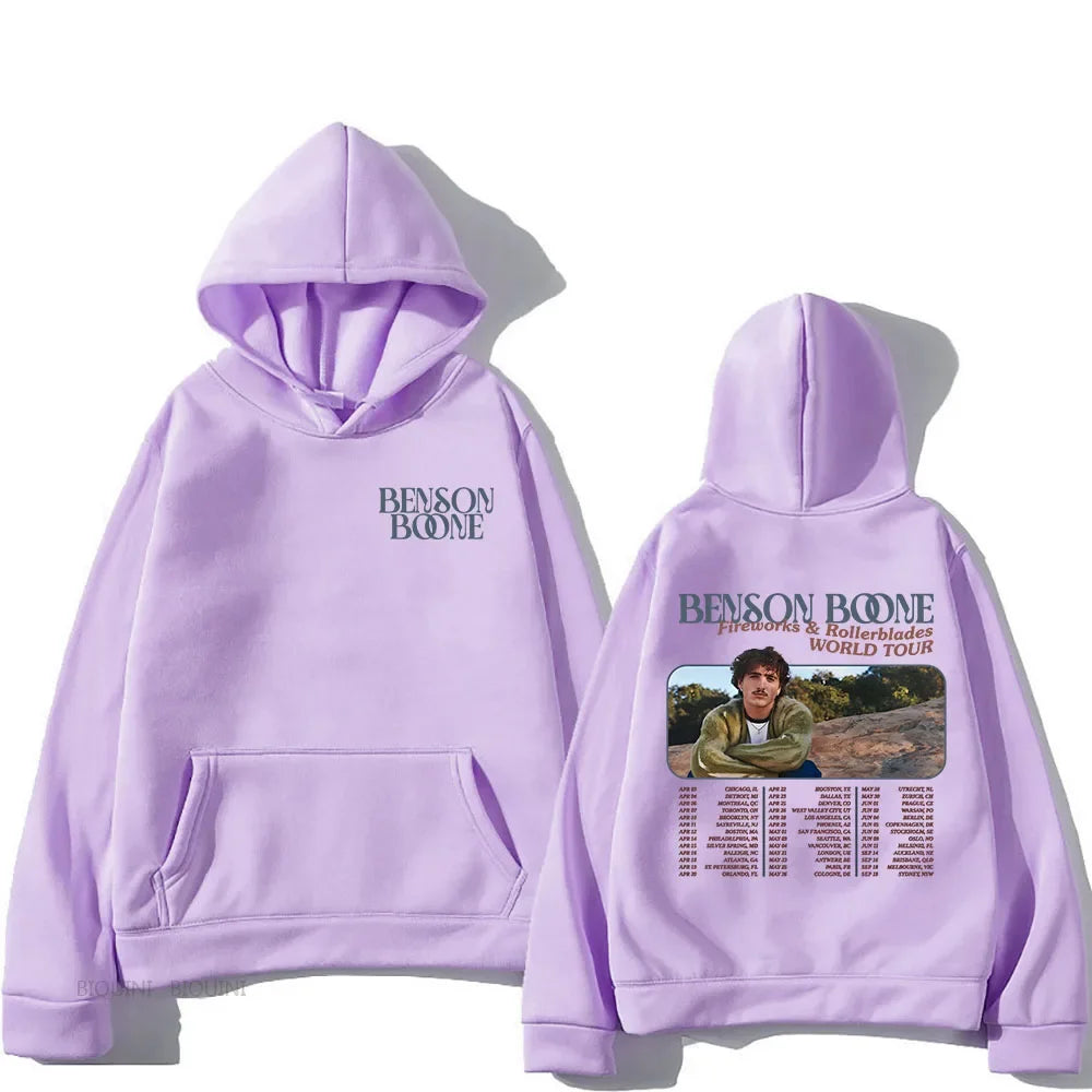 Fireworks & Rollerblades Benson Boone Hoodie