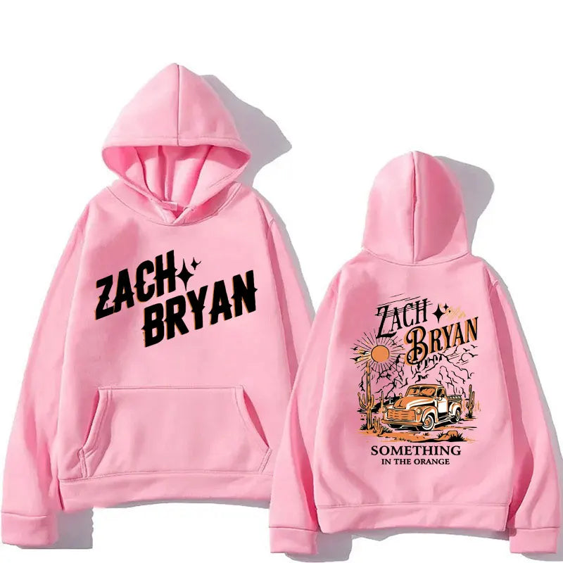 Zach Bryan Something In The Orange Hoodie