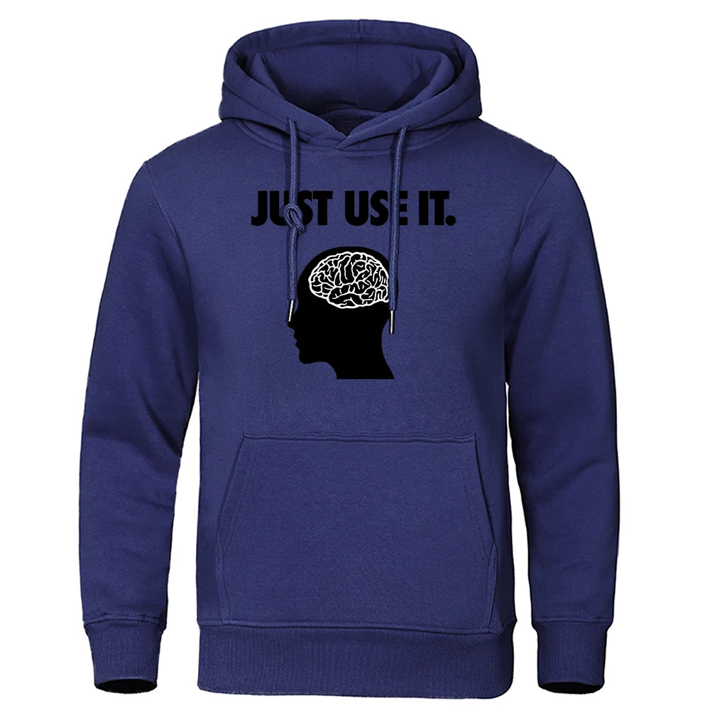 Just Use It - Brain Hoodie