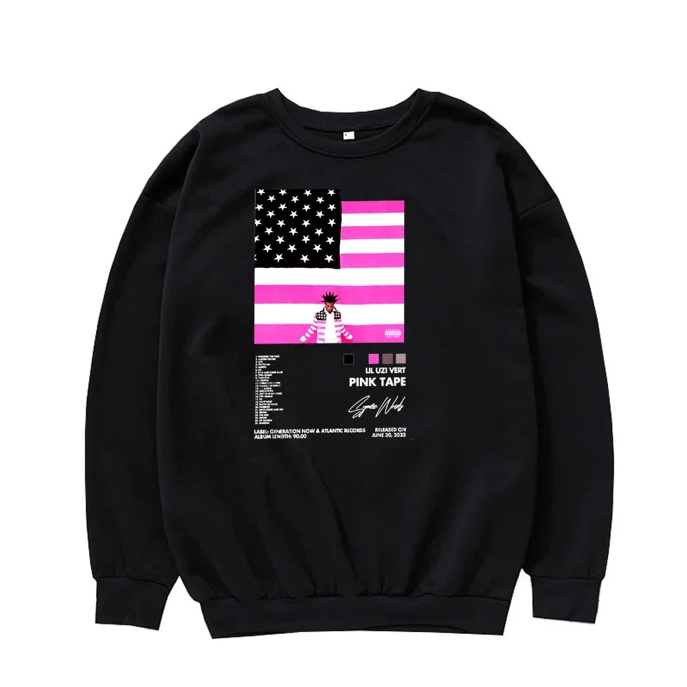 Lil Uzi Vert Pink Tape Sweatshirt