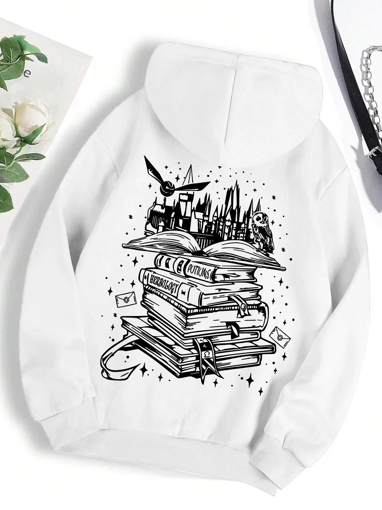 Harry Potter Hogwarts Castle Book Hoodie