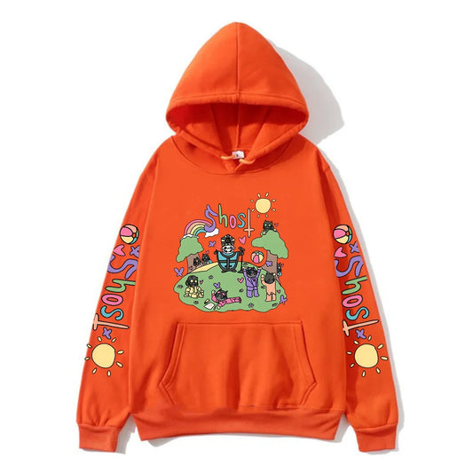 Ghost Square Hammer Hoodie