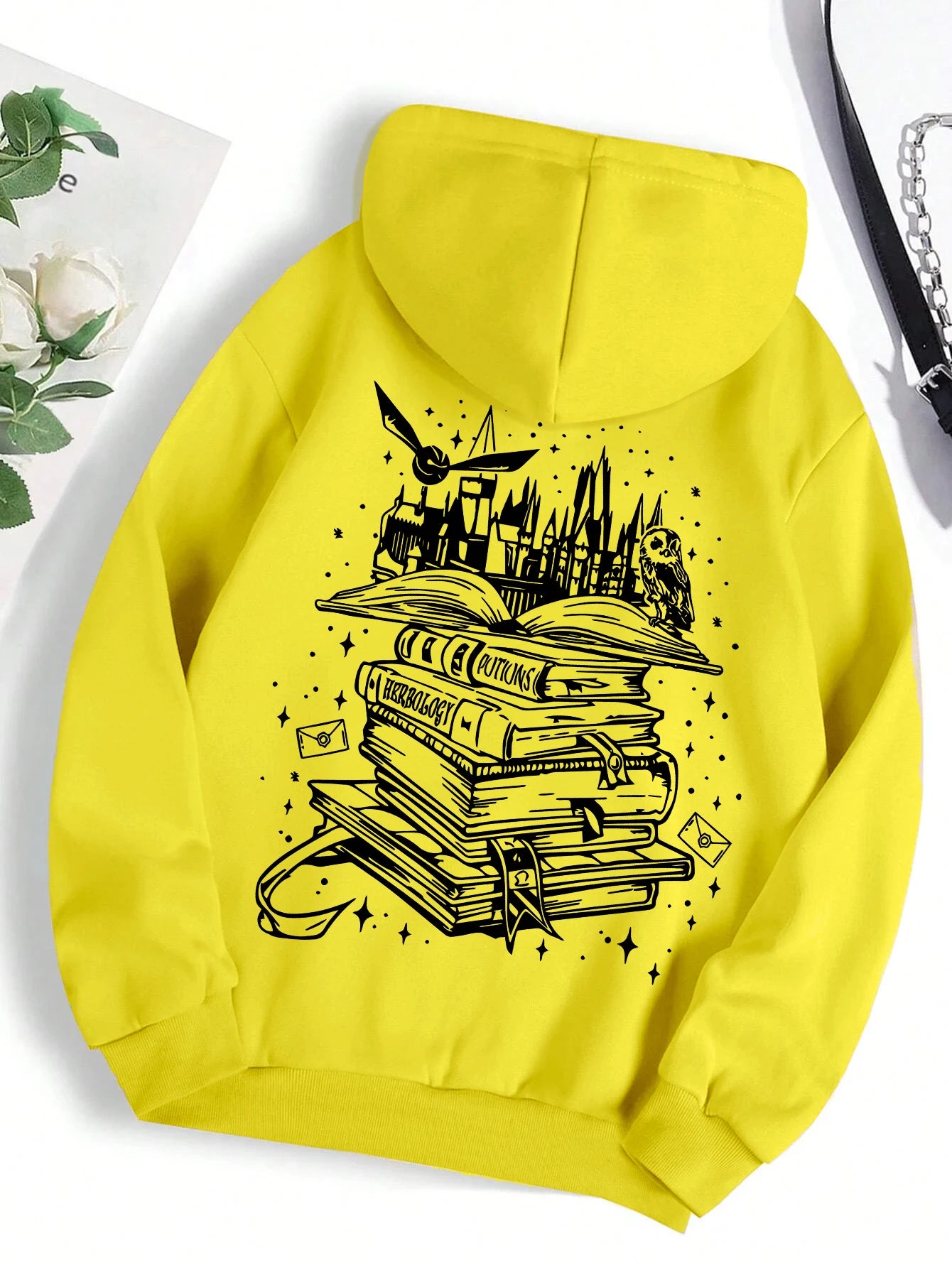 Harry Potter Hogwarts Castle Book Hoodie