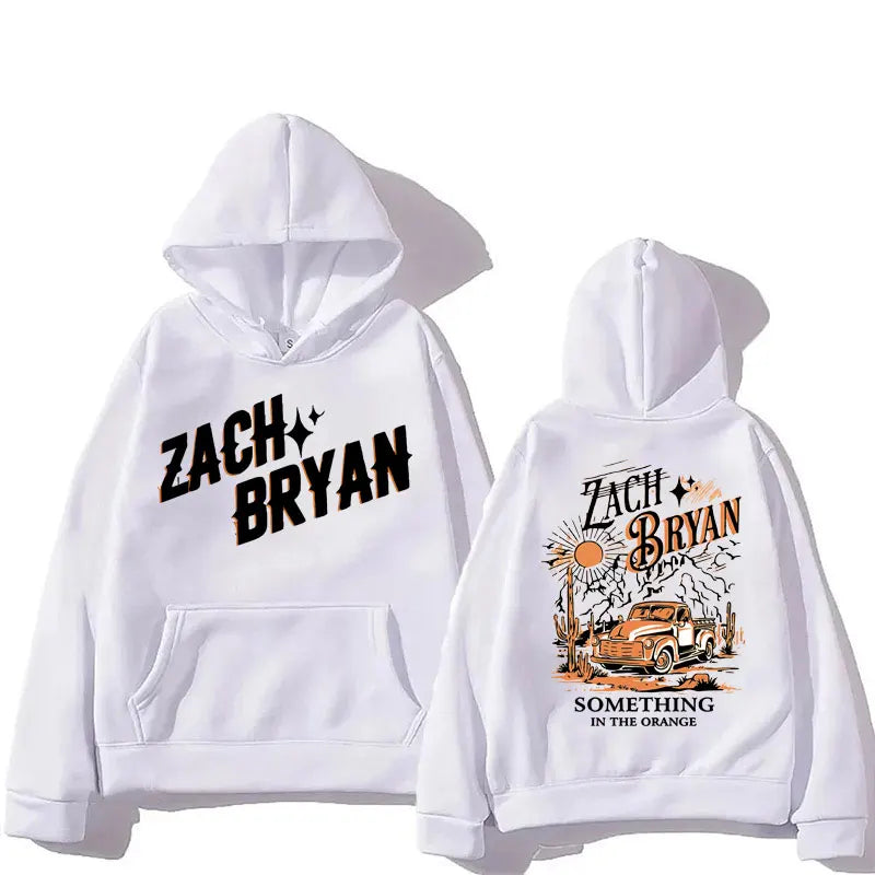 Zach Bryan Something In The Orange Hoodie