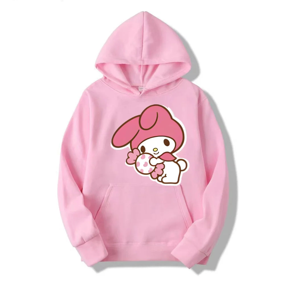 My Melody And Kuromi Cartoon Hoodie