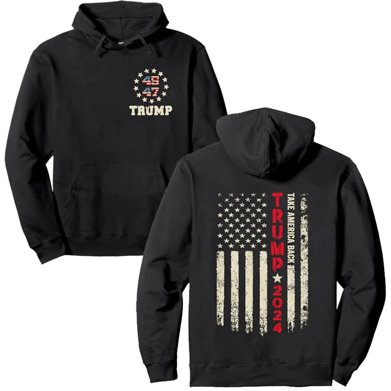 Trump 2024 Take America Back Hoodie