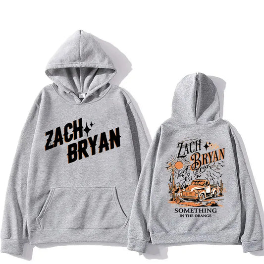 Zach Bryan Something In The Orange Hoodie