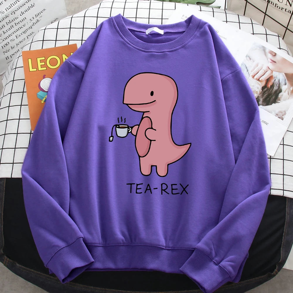 Dinosaur Tea-Rex Sweatshirt