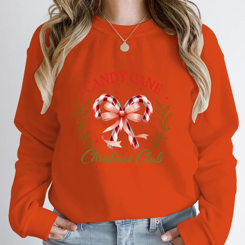 Candy Cane Christmas Sweatshirt