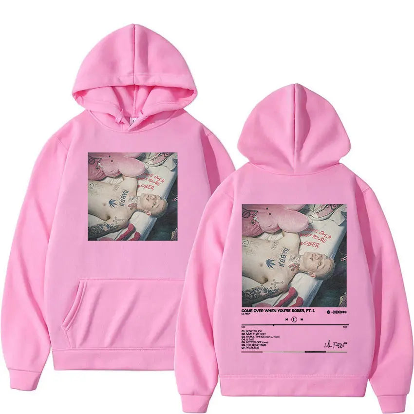 Lil Peep Come Over When You're Sober Hoodie