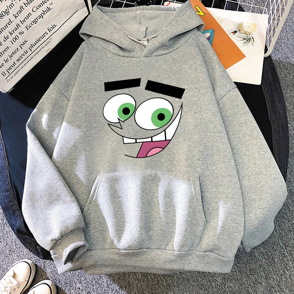 Cartoon Face Hoodie