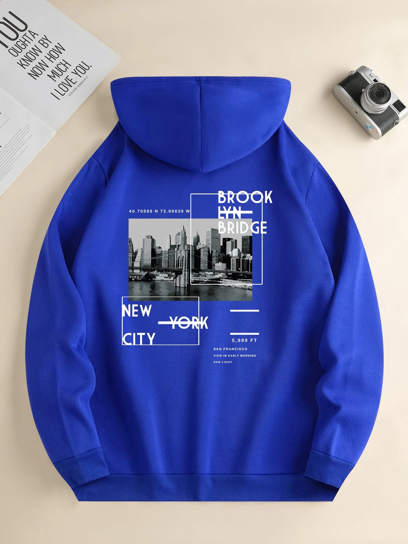 Brooklyn Bridge New York City Hoodie