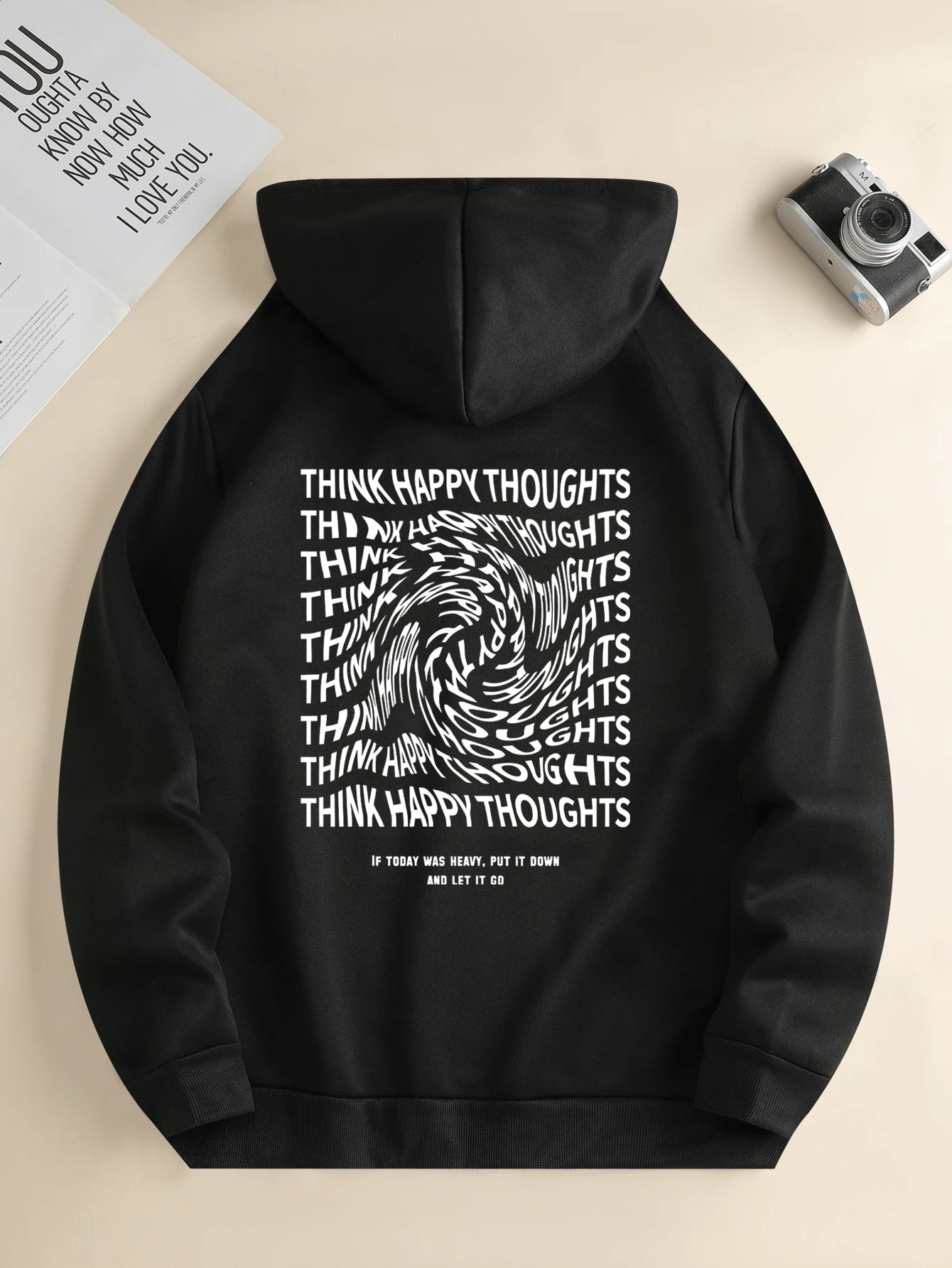 Think Happy Thoughts Hoodie