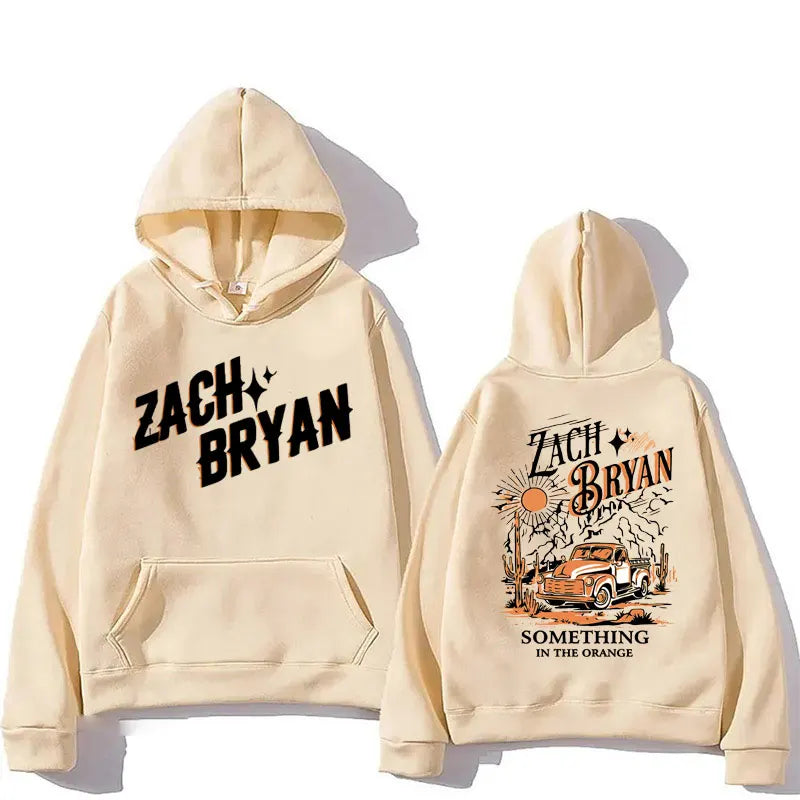 Zach Bryan Something In The Orange Hoodie