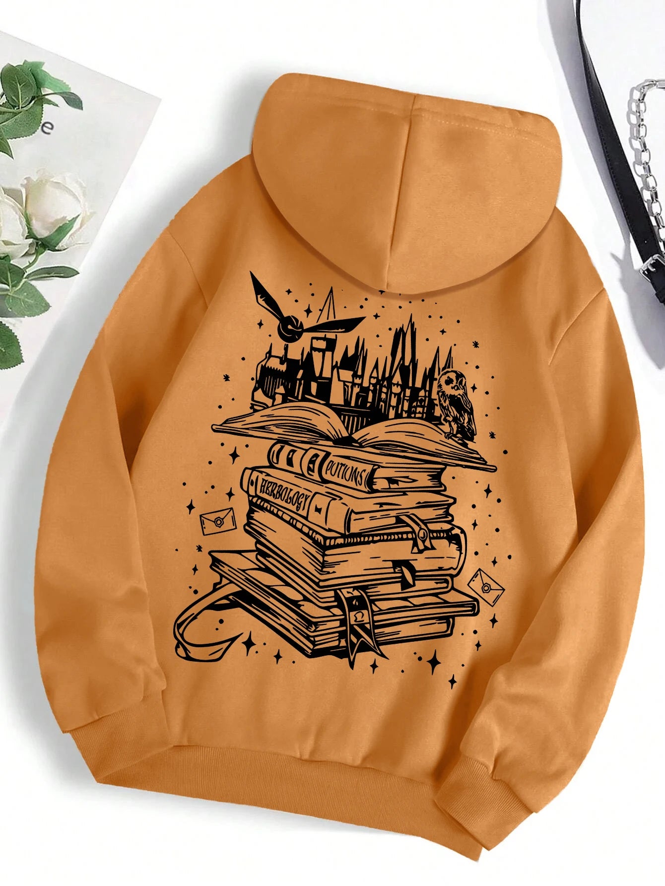 Harry Potter Hogwarts Castle Book Hoodie