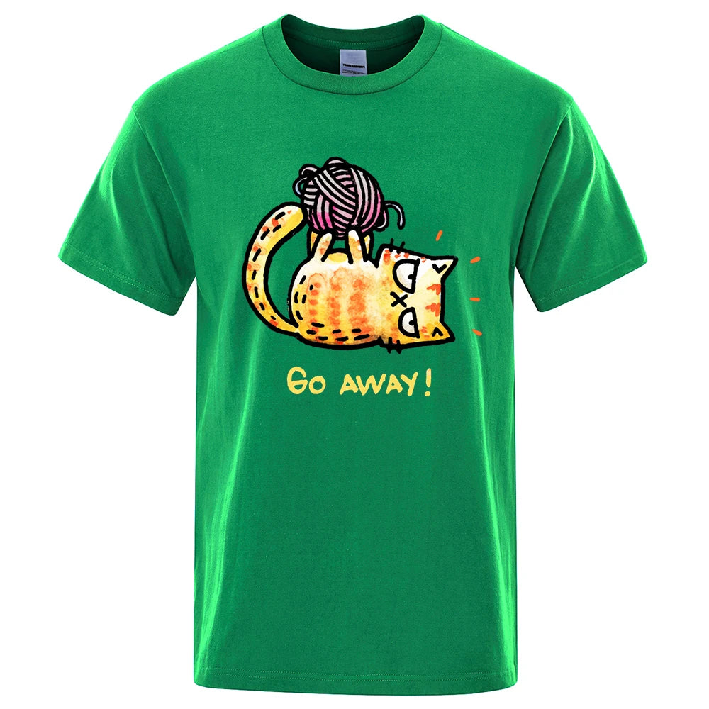 Angry Cat Go Away T-Shirt